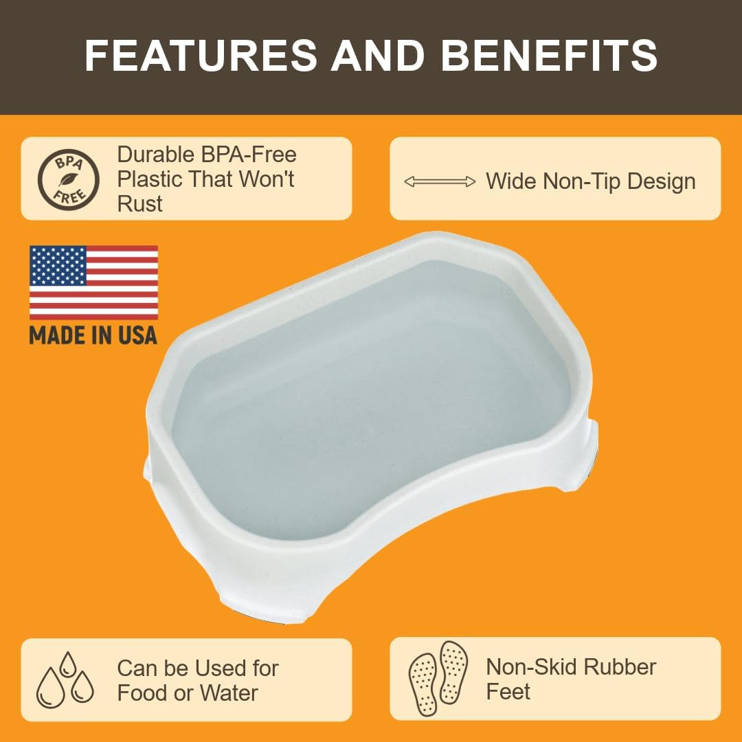 Giant Bowl - Extra Large Water Bowl for Dogs - Perfect for Outdoors (2.25 Gallon Capacity, 288 Oz) - Vanilla Bean