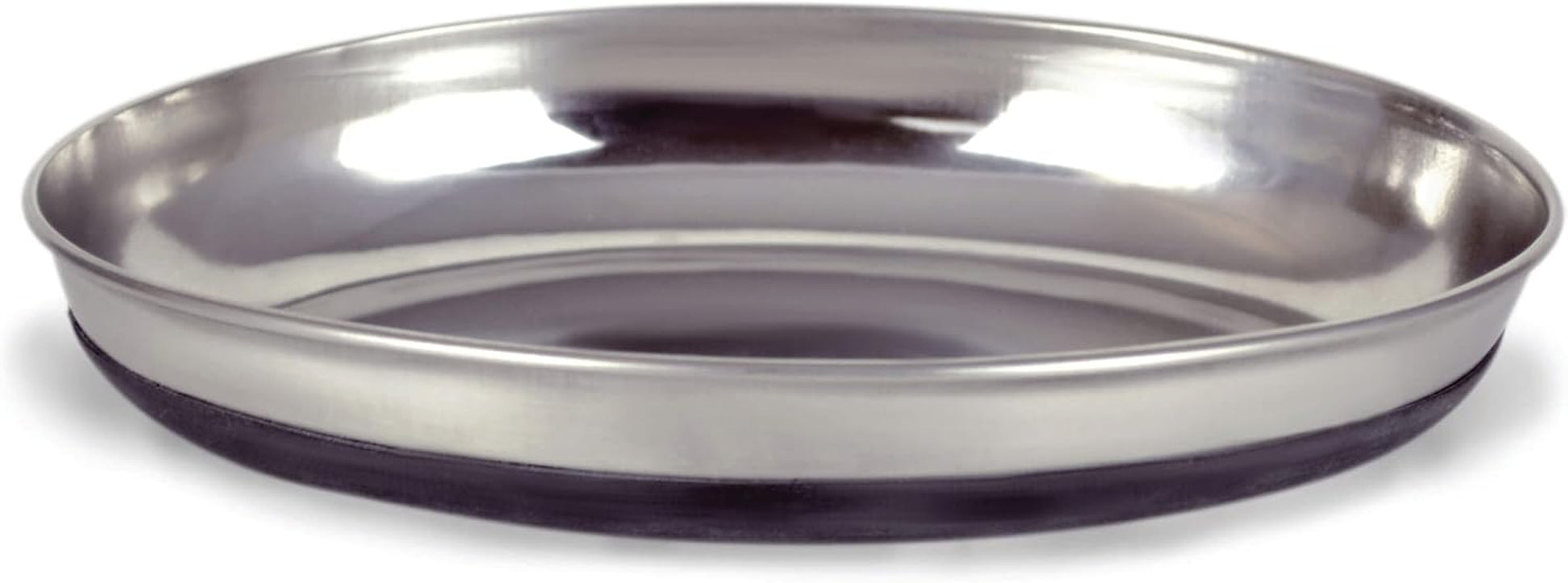 Dish Oval Cat Rubber Bottom Pet Bowl