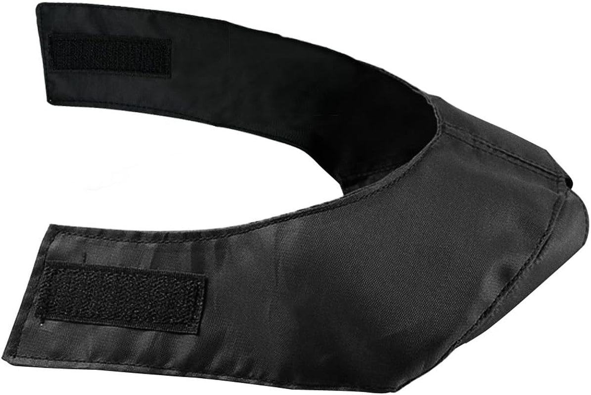 Nylon Cat Muzzle, Face Mask, Groomer Helper, Grooming Tools for Preventing Scratches and Anti-Biting, Black (L)