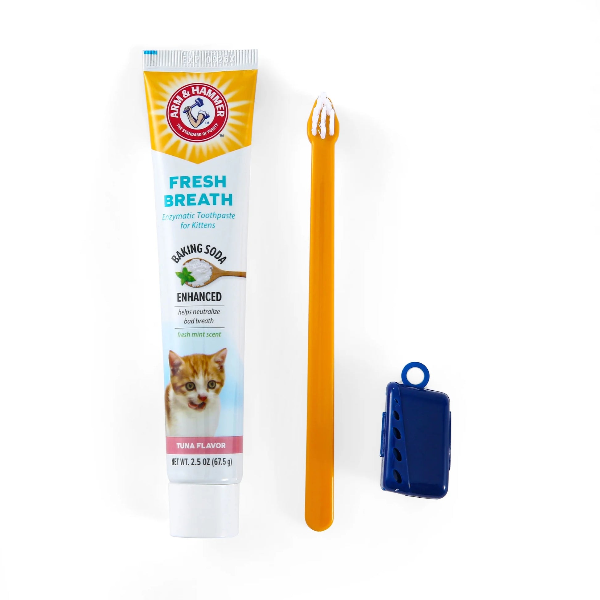 Advanced Care Training Dental Toothbrush Kit for Cats & Kittens